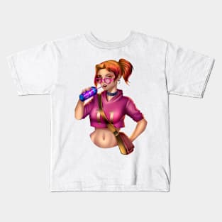 Girl in Style Kids T-Shirt